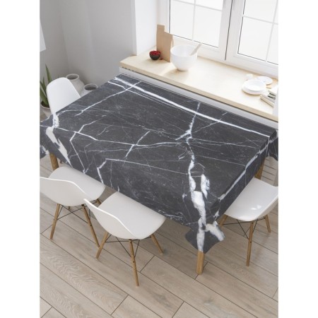 Tables on the table "Stores on marble", rectangular, Saten, size 120x145 cm