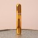 Perfume atomizer, with a spray, 8 ml, golden color