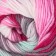 Yarn "Adore Dream" 100% acrylic anti-pilling 280m/100g (1066 roses-white-gray)