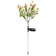 Garden lamp on the sunny battery "Flower bush", 66 cm, 28 LED, glow warm white