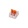 Universal compact terminal of QMS 221-412, 2-wire up to 4.0 mm² (blister 10 pcs./Union) Rexant 10