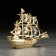 Souvenir "Ship", 10 × 3 × 8 cm, with crystals