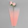 Packet stoop for flowers, "transition", 29+10x45 cm, powder