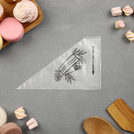Confectionery bags "Torte", (s) 30 x 16 cm, 50 pcs-1
