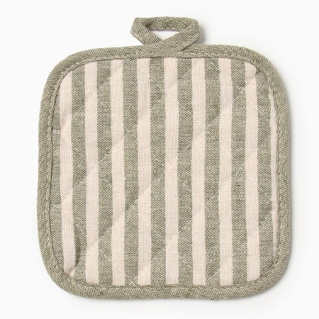 Set of kitchen. Dolyana strip ts. Green, mittens-prich.25x17cm, tack 17x17 50% p/e 50% HL-3