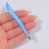 Pinzet begged, narrow, 9 cm, mix color