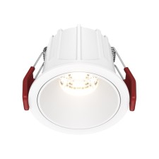 The built-in lamp Technical DL043-01-10W3K-D-RD-W, LED, 10 W, 65x65x52 mm, 500 lm, 3000k, white