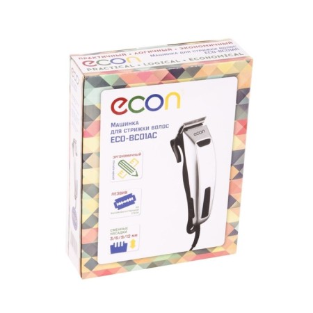 Cutting machine ECON ECO-BC01AC, 10 W, 3/6/9/12 mm, cord 1.65 m, silver, 220 B-8