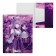 A4, 550 μm elastic band, Erichkrause "Manga (Lilac)", up to 300 sheets, embossing "Sand"