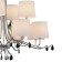 Suspended chandelier Mantra andrea, E14, 12x20W, 635 mm, chromium color
