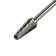 Bordra tundra Type l conical with a rounding of 14 degrees, 12 x 28 mm, shank 6 mm
