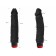 LoveToy vibrator, realist, 21.6 x 4.5 cm, PVC, silicone, black
