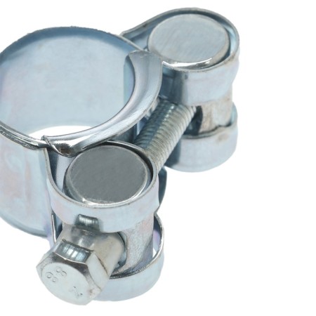 The clamp zein English, diameter 17-19 mm, width 18 mm, galvanized-6
