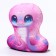 Anti -stress toy "snake", pink