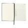 Dated diary 2024 A5 176 sheets, Devente.symbol, hard -skinned artificial leather, embossing foil, lies, cream block 70 g/m2, black