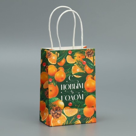 Crafts "Mandarin mood", 15 x 10 x 6 cm, New Year-3