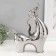 Souvenir Ceramics "Proud Horse" silver 7.5x26x31 cm