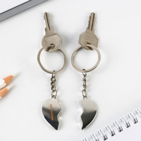 Key keychain, non -memorials “We were destined to meet” 8 x 3 cm-6