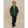 Jacket for boys, height 122 cm, black color