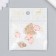 Decor for creativity metal, enamel "heart in the belt of Orion" Pink 2x1.3 cm
