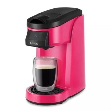 Coffee machine KitFort KT-7121-1, capsule, 800 watts, 0.36 l, pink