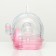 A cage for rodents with filling, 47 x 30 x 38, cm, pink