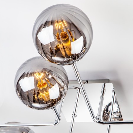 Evita 8x40W E14 chandelier chrome-1
