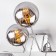 Evita 8x40W E14 chandelier chrome
