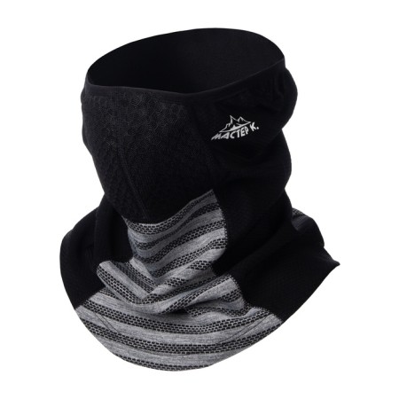 Sports Buff with the Master K filter, to protect from wind and dust, male, gray-black