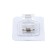 The holder with a clamp with a adhesive surface of the tundra, transparent, set 4 pcs.