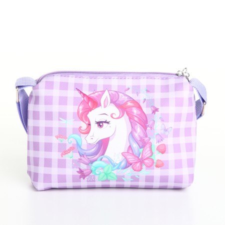 Bag's bag with lightning, lilac color-1