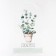 Ethel towel Green Tree 40x70cm, 100% cotton, waffle