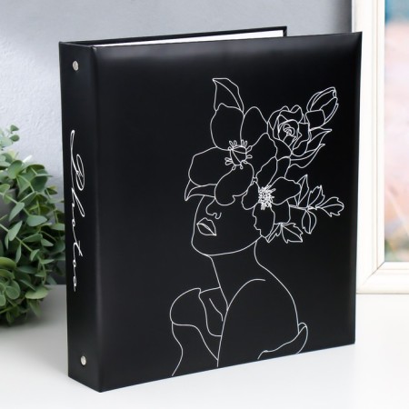 Photo album 50 "magnetic" sheets "Style" 23x28cm, first 3-rings
