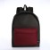 Sports backpack from textiles on lightning, textura, 20 liters, khaki color/burgundy