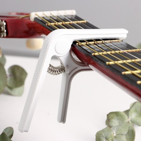 Capodastr for Music Life Guitar White