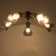 Svetogor chandelier "Shadow" 5x60W E27 chrome 65x65x22cm