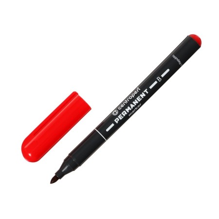 Permanent marker 3.3 mm centropen 2836, red color-2