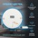 Lamp built -in era LED, IP20, 24W, 300 mm, 6500K, 1250LM, white color