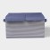 Stelly box for storage "stripes", 44.5 × 30 × 24.5 cm, blue color