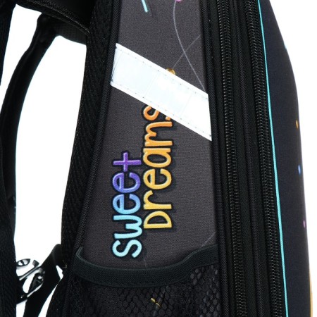 School backpack 38 x 30 x 16 cm, ergonomic back, Stavia "Sweet Dog", blue-10