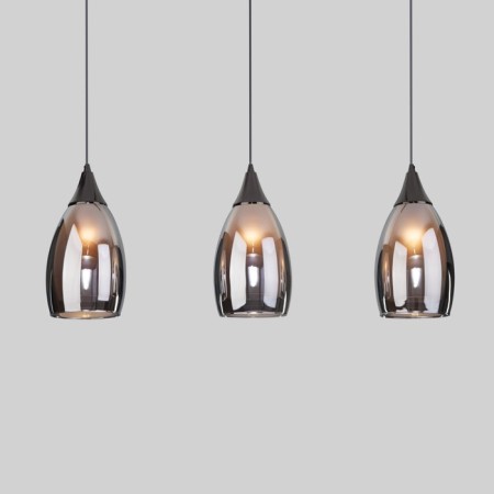 Suspended lamp with glass ceiling Cosmic, 15W, E14, 62x12 cm