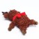 Soft toy for dogs "deer" with a squeak, 26 x 18 cm