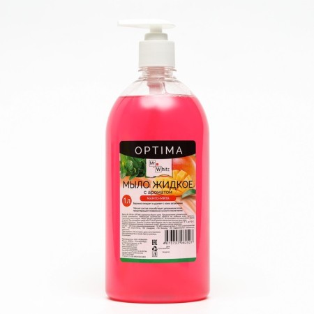 Liquid soap mr.white optima "mango-grinding", 1 liter