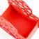 Kashpo wooden "Heart" 20x10x20 cm red