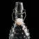 Glass bottle for sauces and oils with a risotto mound, 1 l, 8 × 8 × 30 cm