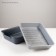Toilet with a grid "Bella" for cats, 37 x 27 x 8 cm, gray