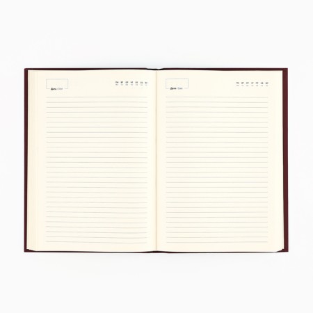 Diary "Golden Teacher" A5, 160 liters, solid cover, leatherette, brown-2