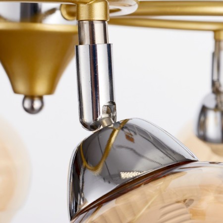 NOVA chandelier 6x60W E27 Shampan 68x68x26 cm Bayerlux-9