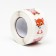 Stickers in the roll "Lovely animals", 500 pcs, 3.8 x 3.8 cm