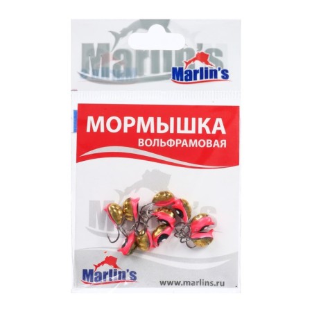 Mormyshka tungsten Marlin’s Vyatka larva-koza No. 3, 10 pcs-1